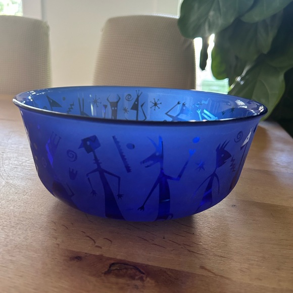 Leandra Drumm Other - Cobalt Blue Bowl Signed by Artist